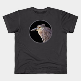 Black-crowned Night Heron Juvenile Kids T-Shirt